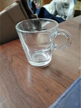 Design Atelier For Nespresso Glass Clear Cup Collection made In France VTG